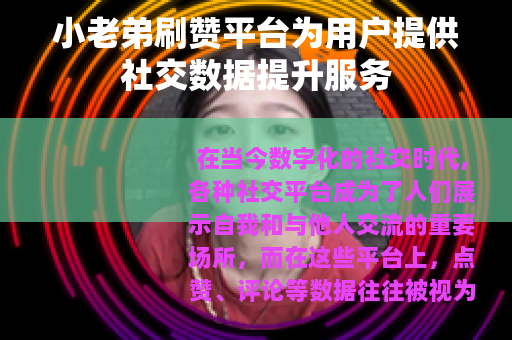 小老弟刷赞平台为用户提供社交数据提升服务