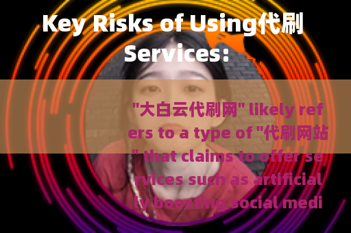 Key Risks of Using代刷 Services:
