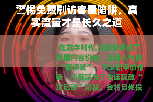 警惕免费刷访客量陷阱，真实流量才是长久之道