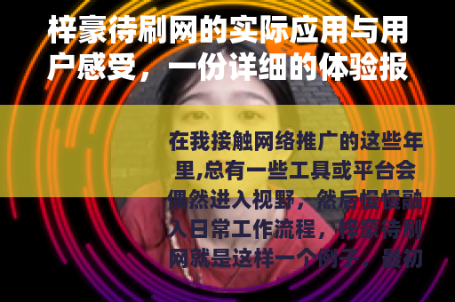 梓豪待刷网的实际应用与用户感受，一份详细的体验报告